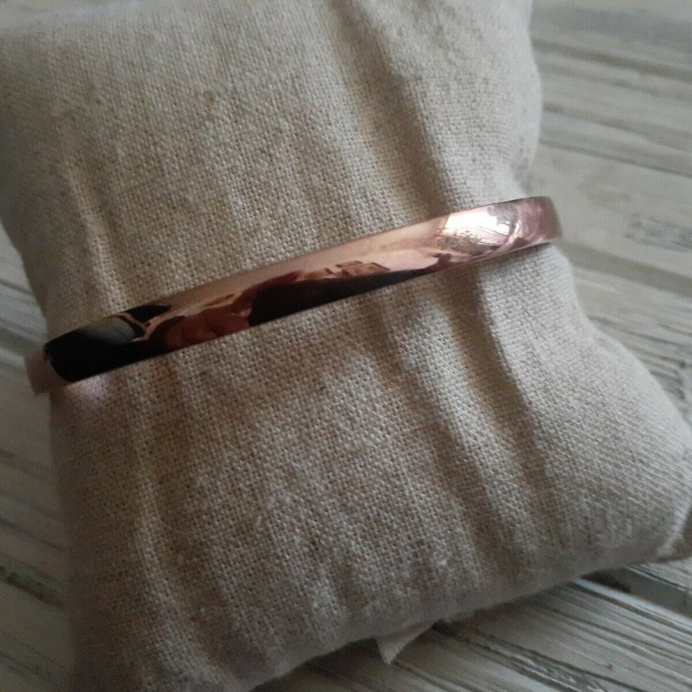 Kate Spade Designer rose gold Plated bangle bracelet Stackable